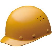 ミドリ安全 ヘルメット 野球帽型 SCーS1V RA KP 通気孔付 頭囲:55~62cm イエロー 4001076101 1個（直送品）