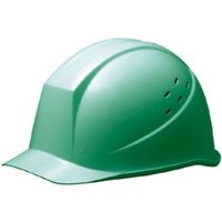 ヘルメット キャップ型 特大サイズ SCー11PVLLT RA KP無 通気孔付 頭囲:58~65cm グリーン 4001204005 1個（直送品）