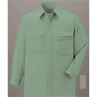 コーコス信岡 製品制電長袖シャツ Jー568 9ーグリーン 7L J-568-9-7L 1着（直送品）