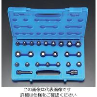 エスコ 3/8”DR インパクトソケットセット(ミリ・インチ) EA164CP-7 1セット（直送品）