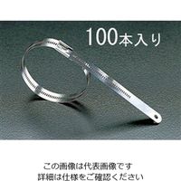 エスコ 11.9x225mm 結束バンド(316ステンレス製/100本) EA463FB-225 1箱(100本)（直送品）