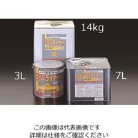 エスコ 14kg 水性・路面標示塗料(黄) EA942EH-82 1缶（直送品）