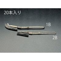 エスコ 230mm ブラシ(ステンレス製/曲/20本) EA109GC-1B 1箱(20本)（直送品）