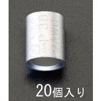 エスコ（esco） 150mm2 ［P型］裸圧着スリーブ（20個） 1箱（20個） EA538MD-62（直送品）