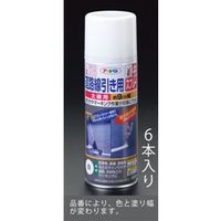 エスコ 400ml 道路線引スプレー(黄・9cm幅/6本) EA942CA-6B 1箱(6本)（直送品）