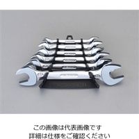 エスコ 6本組/ 8ー24mm 両口スパナ EA615AM-60 1組(1セット)（直送品）