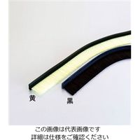 エスコ 60mmx1.0m シールブラシ(PP/黒) EA979KM-1B 1巻（直送品）