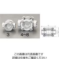 エスコ Rc3/4”[フラッパー式]サイトグラス(ステンレス製) EA469SD-6 1