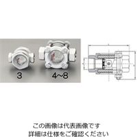 エスコ Rc1/2”[フラッパー式]サイトグラス(ステンレス製) EA469SD-4 1個（直送品）