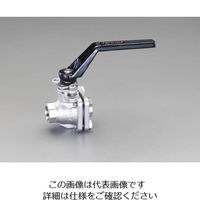 エスコ Rc 1/2” ボールバルブ(ステンレス製・フルボア型) EA470AJ-4 1個（直送品）