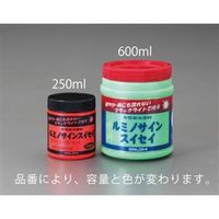 エスコ 600ml [屋内外用]水性蛍光塗料(蛍光イエロー) EA942EW-55 1個（直送品）