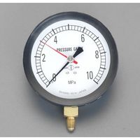 エスコ 0~ 5MPa 圧力計(指示針式) EA105A-11 1個（直送品）