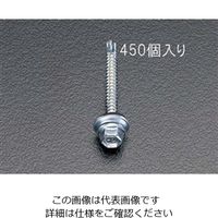 エスコ 5x35mm 六角頭ピアスビス(シール付/450本) EA949EF-53 1箱(450本)（直送品）