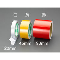 エスコ 90mmx10m 反射テープ(黄) EA983GA-13 1巻（直送品）