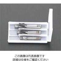 エスコ（esco） 6-10mm 沈めフライス（3本組・六角穴ボールト用） 1組 EA824ME（直送品）