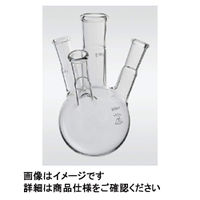 三商 透明摺合せ四ッ口フラスコ 1000mL 29/42ー19/38 82-4027 1個（直送品）