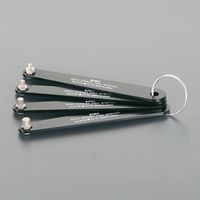 エスコ 4本組 [Hexagon]キーレンチ(極短) EA573AX 1セット(3セット:1セット×3組)（直送品）