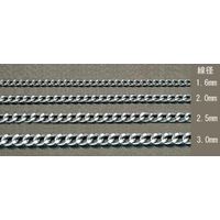 エスコ 3.0mmx6.0m ショートマンテルチェーン(スチール/ユニクロメッキ) EA980TG-36 1セット(12m:6m×2本)（直送品）