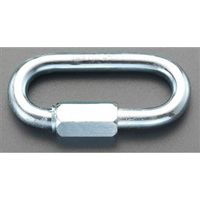 エスコ 12x82mm クイックリング(スチール製) EA638CV-19 1セット(20個)（直送品）