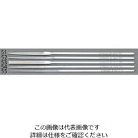 エスコ 140mm/#200 ダイヤモンドやすり(精密・平) EA826VH-53 1セット(2本)（直送品）