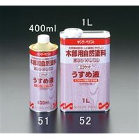 エスコ 400ml [天然樹脂塗料用]うすめ液 EA942EK-51 1セット(6本)（直送品）