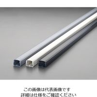 エスコ 70x40mmx2m モールダクト(耐候性/灰) EA947HM-42 1セット(2本)（直送品）