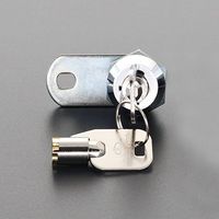 エスコ φ22x10.5mm サイドバーロック(スチール製) EA983TH-5 1セット(4個)（直送品）