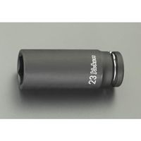 エスコ 1/2”DRx21mm インパクトディープソケット EA164DG-21 1セット(3個)（直送品）