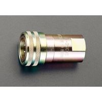 エスコ Rc 1/4” カプラーソケット(高圧) EA425DX-2 1セット(2個)（直送品）