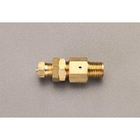 エスコ R 1/4”/0.4MPa エアー圧力安全弁 EA153B-4A 1セット(3個)（直送品）