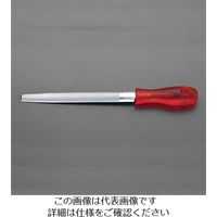 エスコ 150mm 鉄工やすり(コーティング柄付・半丸/中目) EA521PT-150E 1セット(2セット)（直送品）