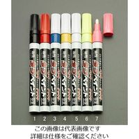 エスコ [黒/中字] 油性タフペイント(10本) EA765MT-1 1セット(30本:10本×3箱)（直送品）