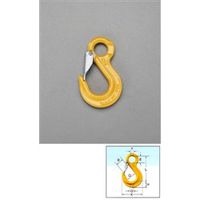 エスコ 1.6ton スリングフック EA987FJ-1.6A 1セット(3個)（直送品）