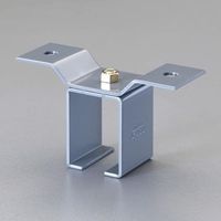 エスコ 3号レール用 取付金具(天井受け) EA970CD-3 1セット(8個)（直送品）