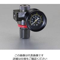 エスコ Rc 1/4” エアーレギュレーター EA153AC-12 1セット(2個)（直送品）