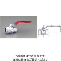 エスコ Rc 1/2” ボールバルブ(ダクタイル鋳鉄製) EA470AS-4 1セット(2個)（直送品）