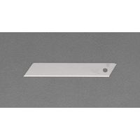 エスコ 100x18x0.5mm カッターナイフ替刃・折れ線無(50枚) EA589CA-4 1セット(200枚:50枚×4パック)（直送品）