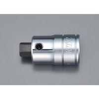 エスコ 3/8”DR/ 5x34mm [HEX]ビットソケット EA618PT-5 1セット(5個)（直送品）