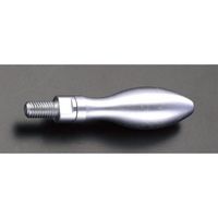 使用不可エスコ M10x 85mm [クロームメッキ]回転ハンドル EA948CE-33 1セット(4個)（直送品）