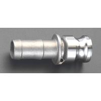 エスコ 1/2” (13mm) ホース用プラグ(ステンレス製) EA462DR-4 1セット(3個)（直送品）