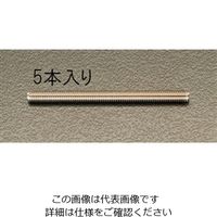 エスコ M6x125mm カットボルト(ステンレス製/5本) EA949HJ-64 1セット(50本:5本×10袋)（直送品）