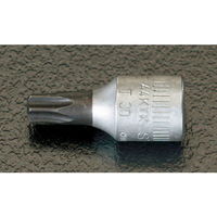 エスコ 1/4”DRxT20 [Torx]ビットソケット EA611BD-20 1セット(3本:1本×3個)（直送品）