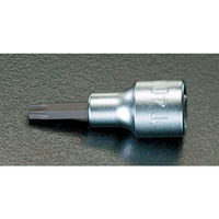 エスコ 3/8”DR/T45x50mm [BoreーTorx]ビットソケット EA618BN-45 1セット(4個)（直送品）