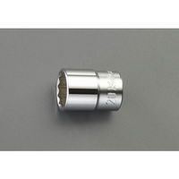 エスコ 1/2”DRx29mm ソケット EA618CL-29 1セット(4個)（直送品）