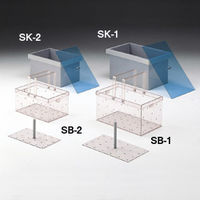 サンプラテック 角型洗浄槽(硫酸槽) SBー2 01249 1台（直送品）