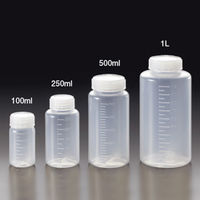 サンプラテック（SANPLATEC） EOG滅菌瓶（PP広口） 500mL 100本入 17016 1箱（100本）（直送品）