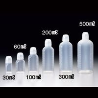サンプラテック C型投薬瓶(コップ付き) 滅菌200ml (100本) 25058 1箱(100本)（直送品）