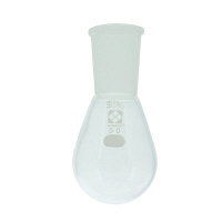 柴田科学 共通摺合なす形フラスコ 50mL 005370-2450 1個 61-4406-04（直送品）