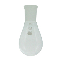 柴田科学 共通摺合なす形フラスコ 100mL 005370-29100 1個 61-4406-07（直送品）