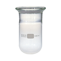 柴田科学 セパラブルフラスコ 円筒形 バンド式(SCHOTTタイプ) 100mm 2L 005550-2000 1個 61-4406-50（直送品）